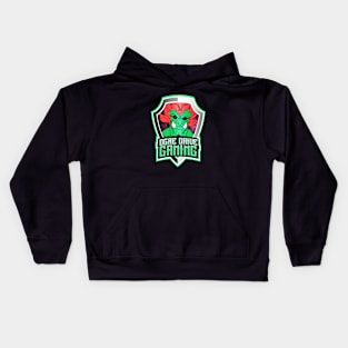 Ogre Drive Gaming Modern Logo Tee Kids Hoodie